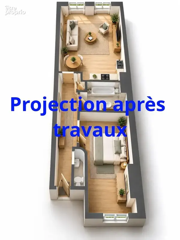 Appartement 2 pièces 54 m² à vendre à Montbeliard (25200) - photo 9