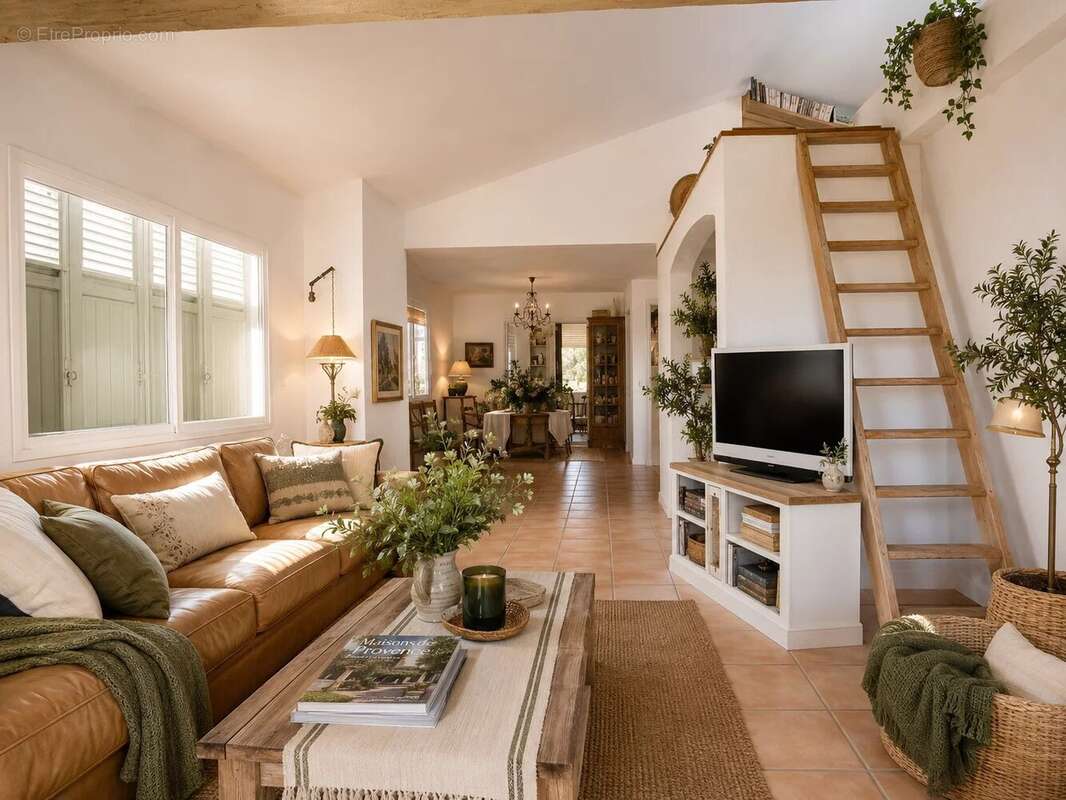 Saint jean cap ferrat - villa 7p 250m²  piscine  studio independant - photo 8