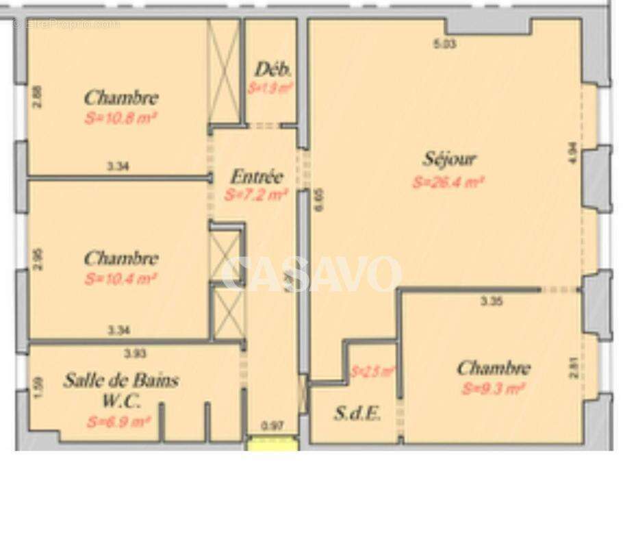 Appartement à PARIS-11E