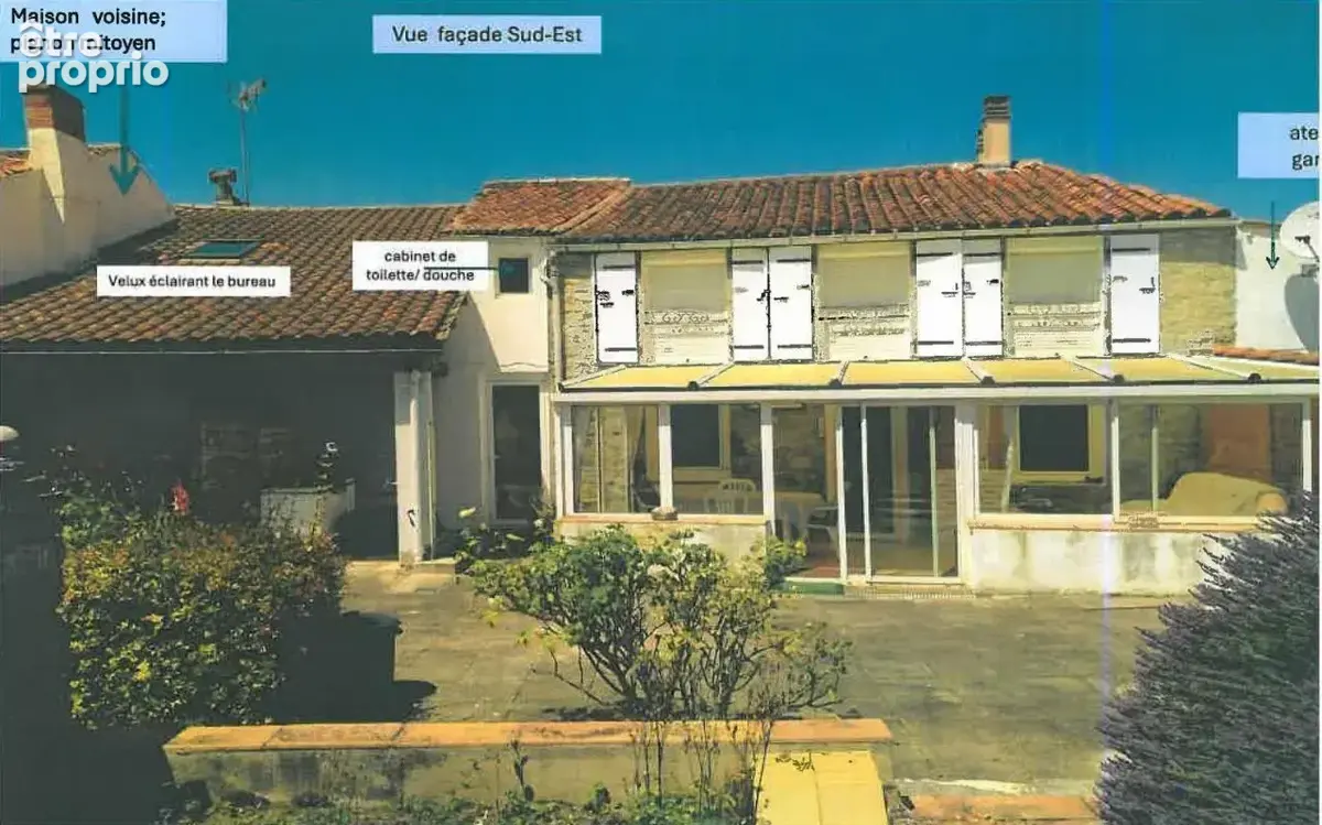 Maison à CIRE-D'AUNIS