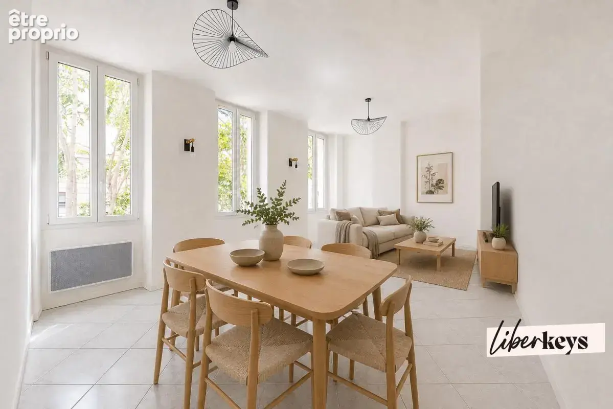  T2 43 m² – Séjour 21 m² – Dressing – Métro Chartreux - photo 3