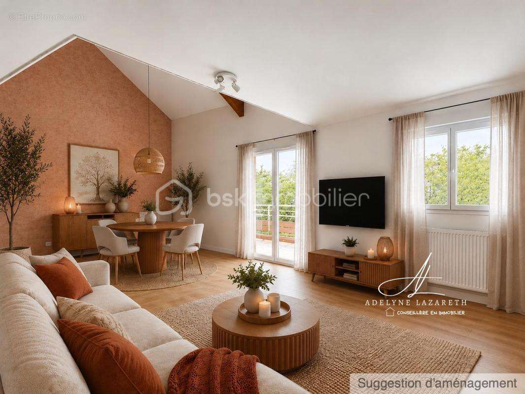 COUP DE CŒUR – T4 Duplex de 99m2 au sol avec grande terrasse sur la commune de Vieugy - photo 9
