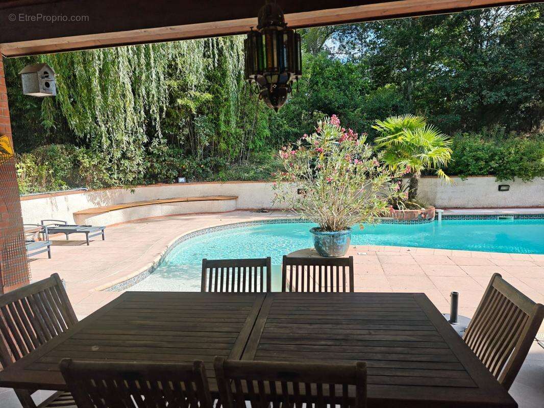Pibrac : Villa de caractère 147m², piscine Diffazur et jardin sans vis-à-vis - photo 2