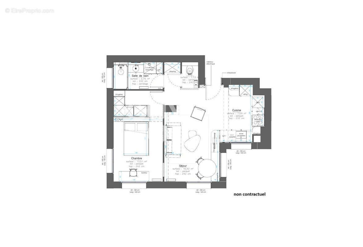 Appartement à MONTROUGE