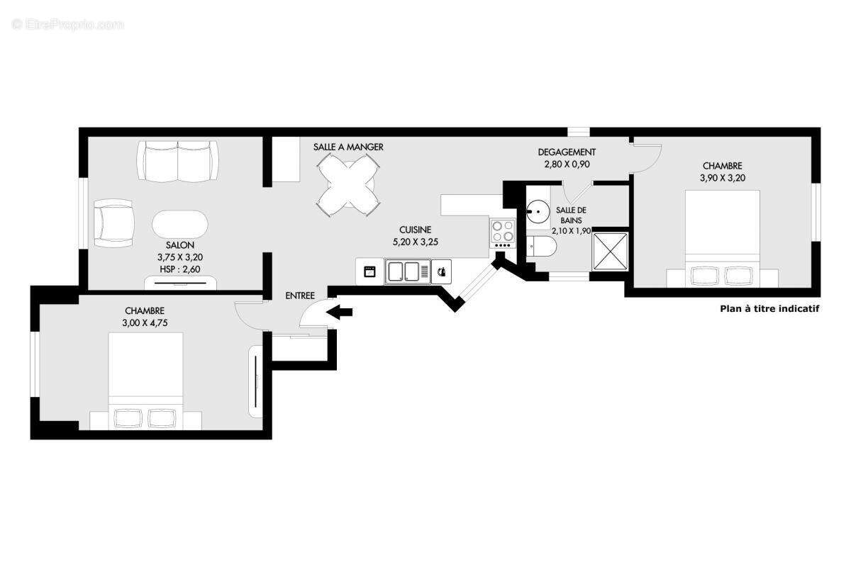 Appartement à ASNIERES-SUR-SEINE