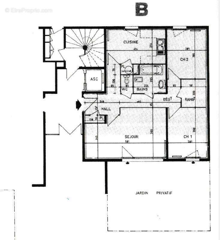 Appartement à CRAPONNE