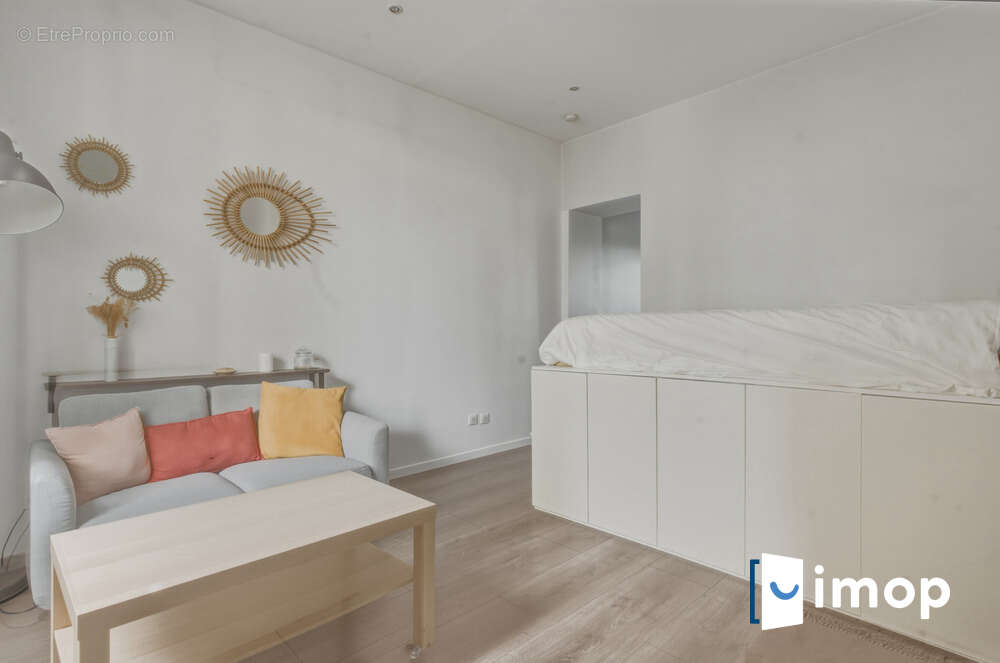 charmant studio traversant de 25 m² en rez-de-jardin Mouzaia / Buttes Chaumont - photo 10
