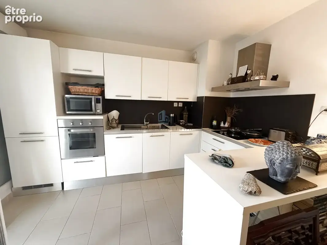 Menton/carnoles - 2 pieces 45 m2 - dernier etage - terrasse 22 m2, cave et parking - photo 4