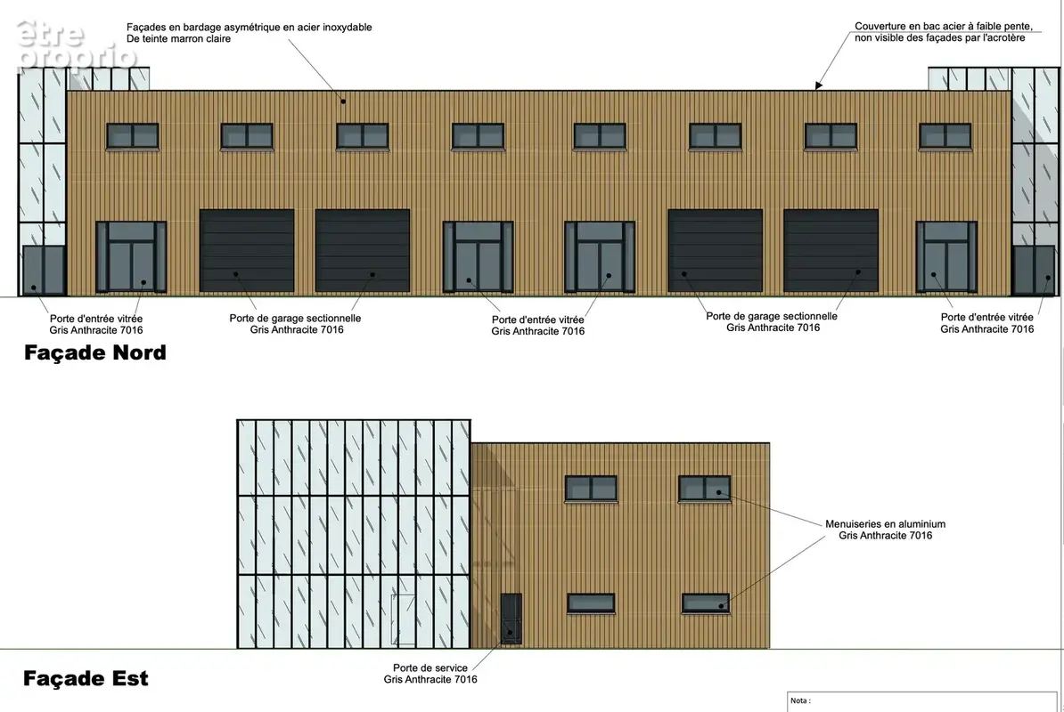 A vendre / local d'activites neuf 780 m2 / la neuville chant d'oisel - rouen est - photo 3