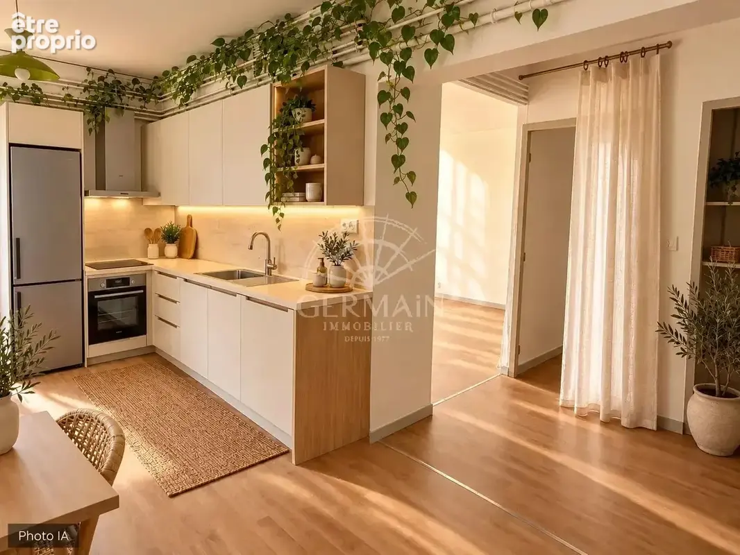 L'Isle sur la sorgue, à vendre , appartement de type 4 avec parking. - photo 4