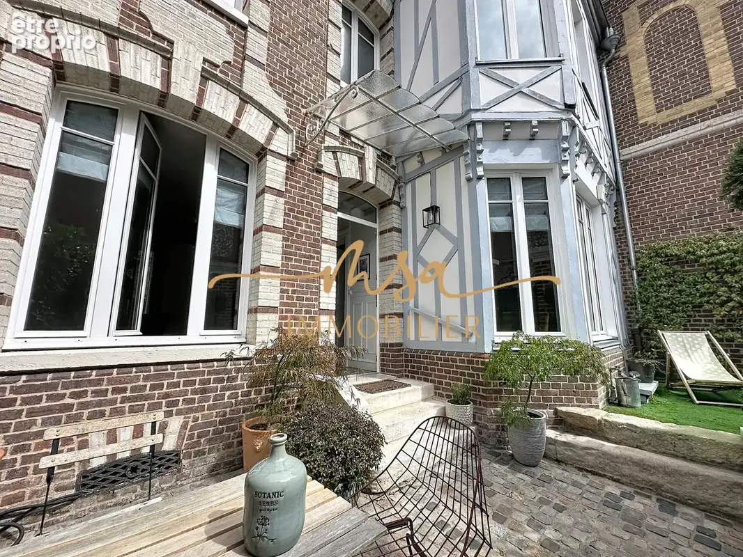 ROUEN SAINT ANDRÉ = Maison de charme de style anglo normande sur 3 niveaux, en parfait état = 4 chambres - photo 8