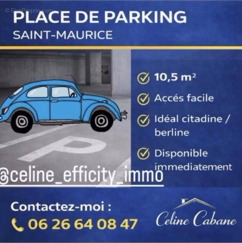Parking à SAINT-MAURICE