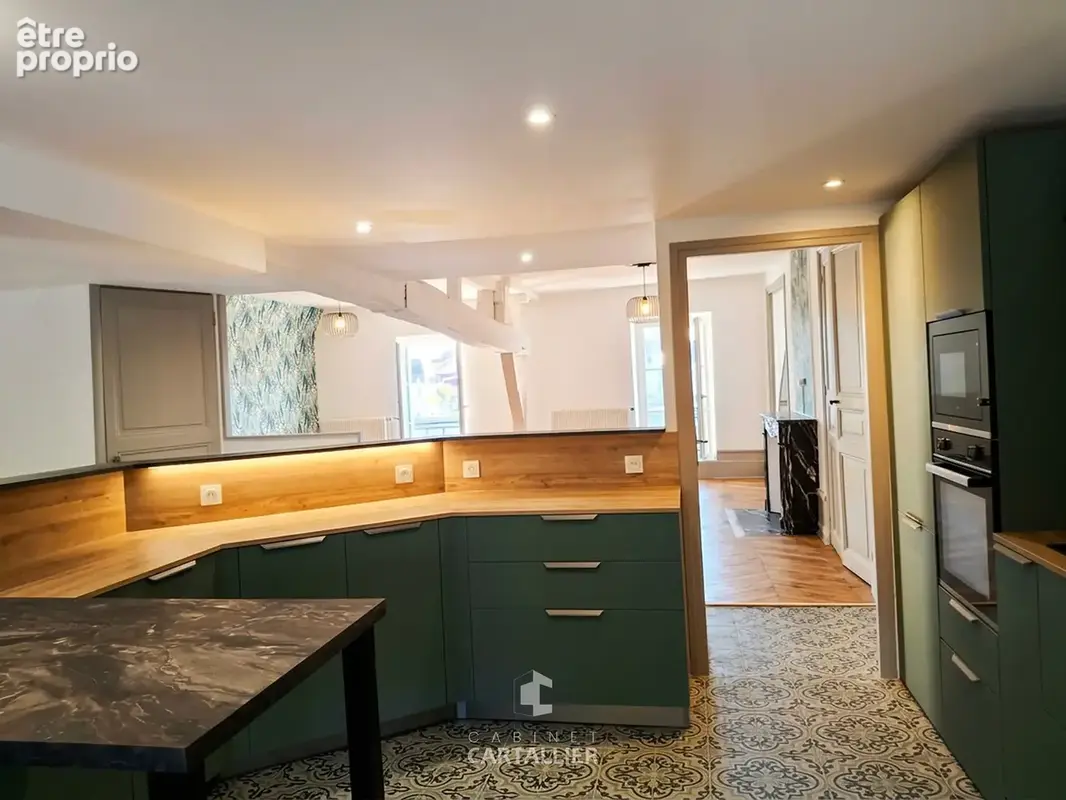 Chalon coeur de ville   130 m2-3 chambres   vue saône - photo 4