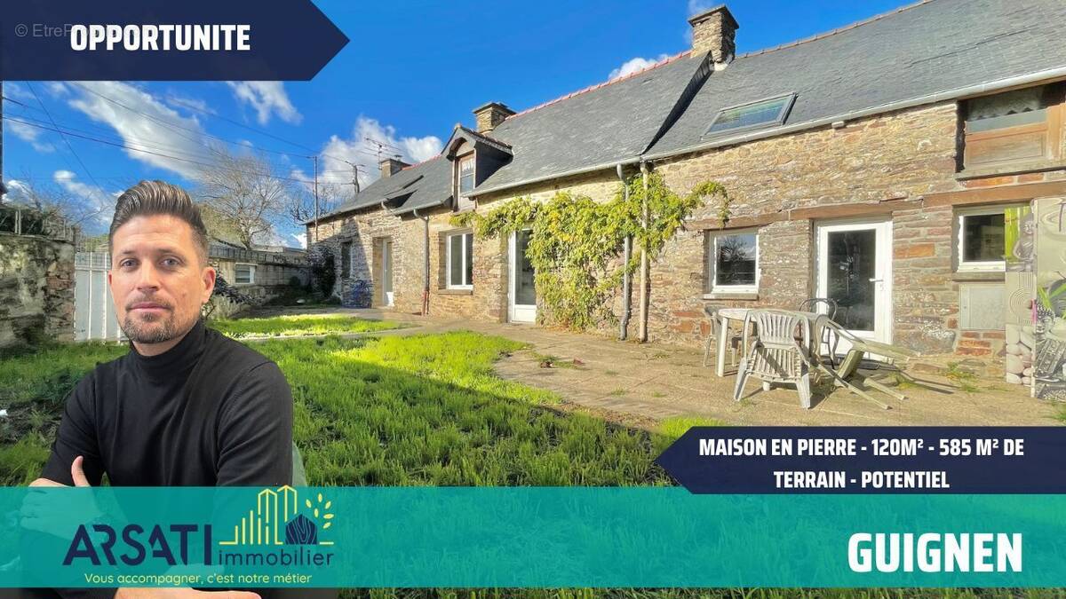 Maison à GUIGNEN