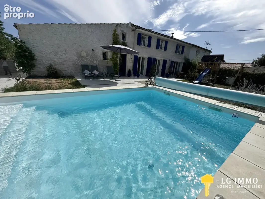 Charentaise en pierre rénovée avec piscine dans un hameau calme de Meschers - photo 27