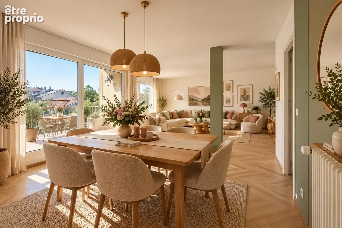 Thonon-les-Bains - Appartement 3 pièces de 117m2 avec terrasse - photo 4