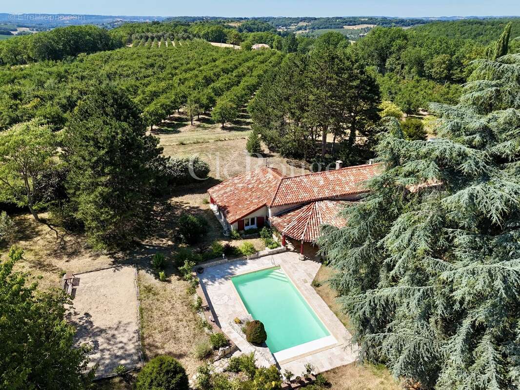 Proche de Saint-Livrade-sur-Lot – Élégante propriété de caractère de 5 chambres avec piscine chauffée et superbe parc arboré - photo 29