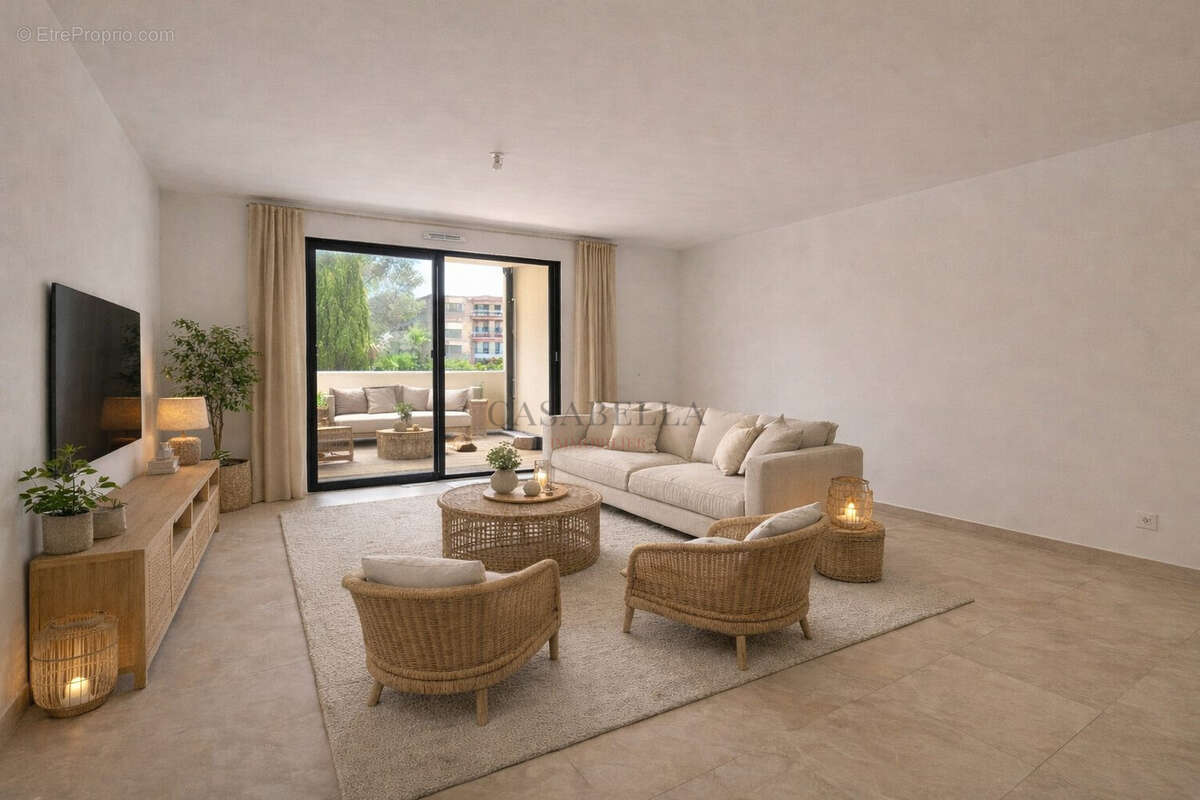 Proposition d'aménagement de salon - Appartement à AJACCIO