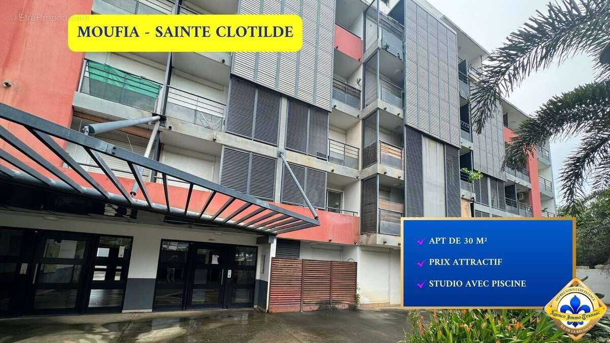 Appartement 30 m² à Saint-Denis  - photo 2