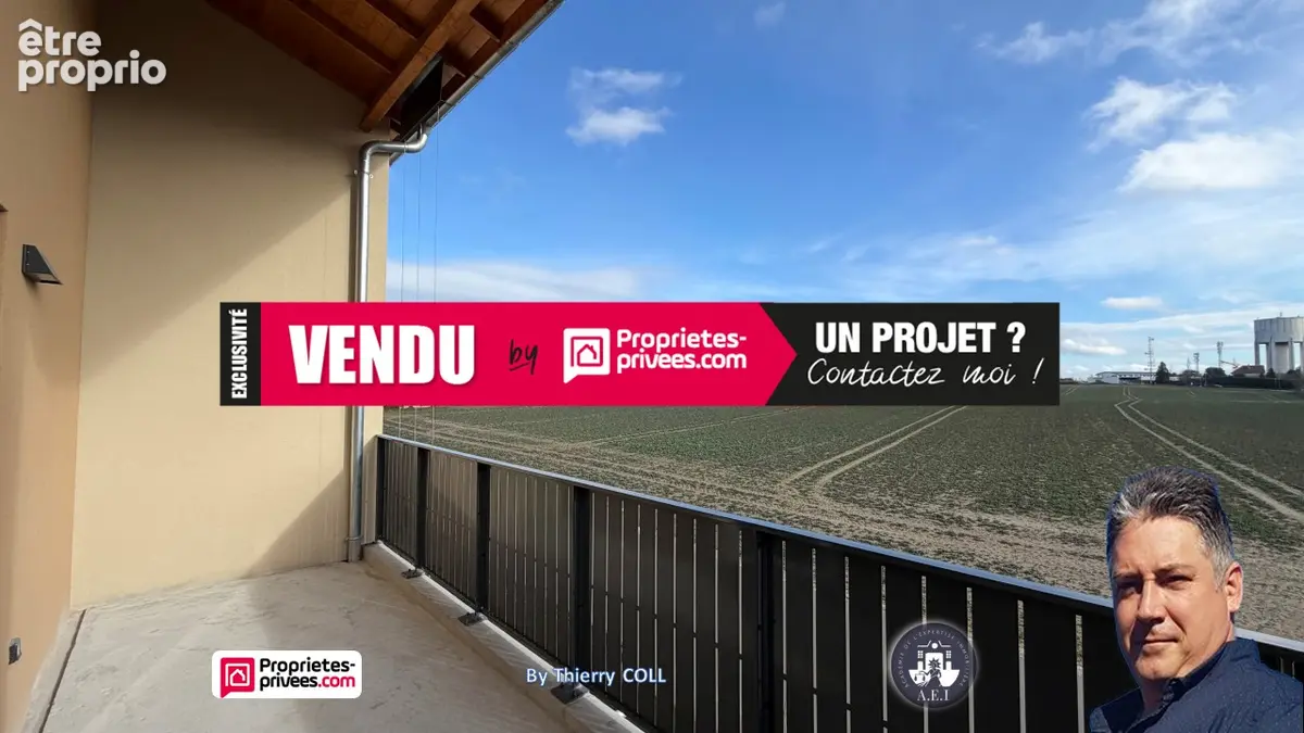 Appartement t3 rillieux la pape de 60.74 m2 deuxième étage - photo 2