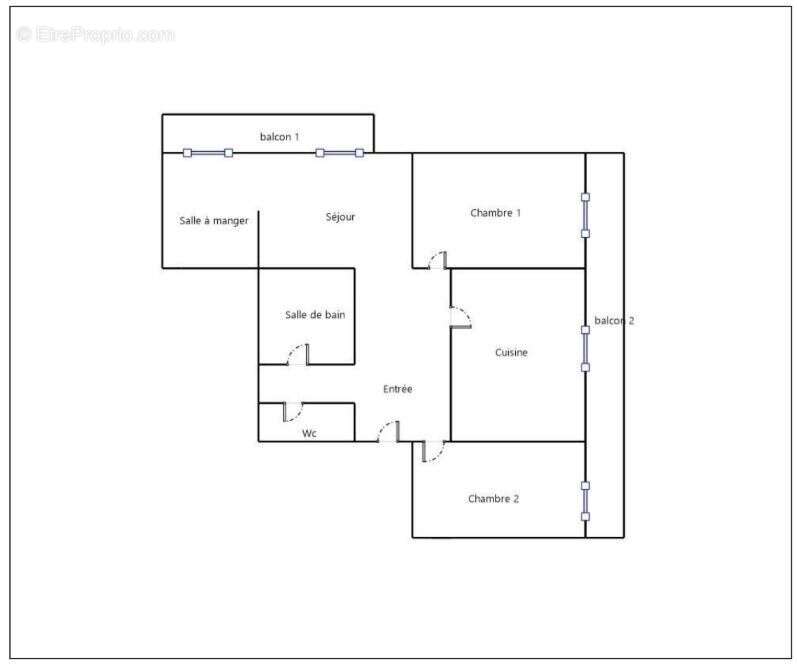 Appartement à LA VERPILLIERE