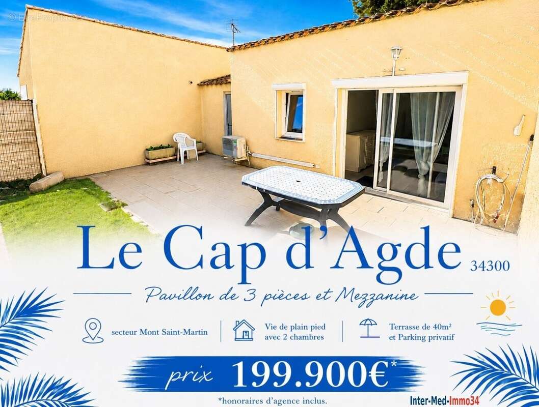 Maison à AGDE