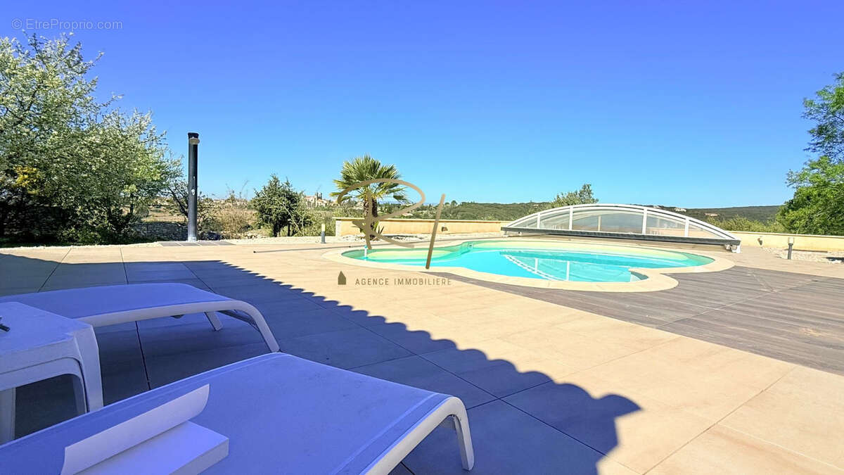 Magnifique maison avec vue exceptionnelle  à Orgnac-l’Aven (Ardèche) - photo 14
