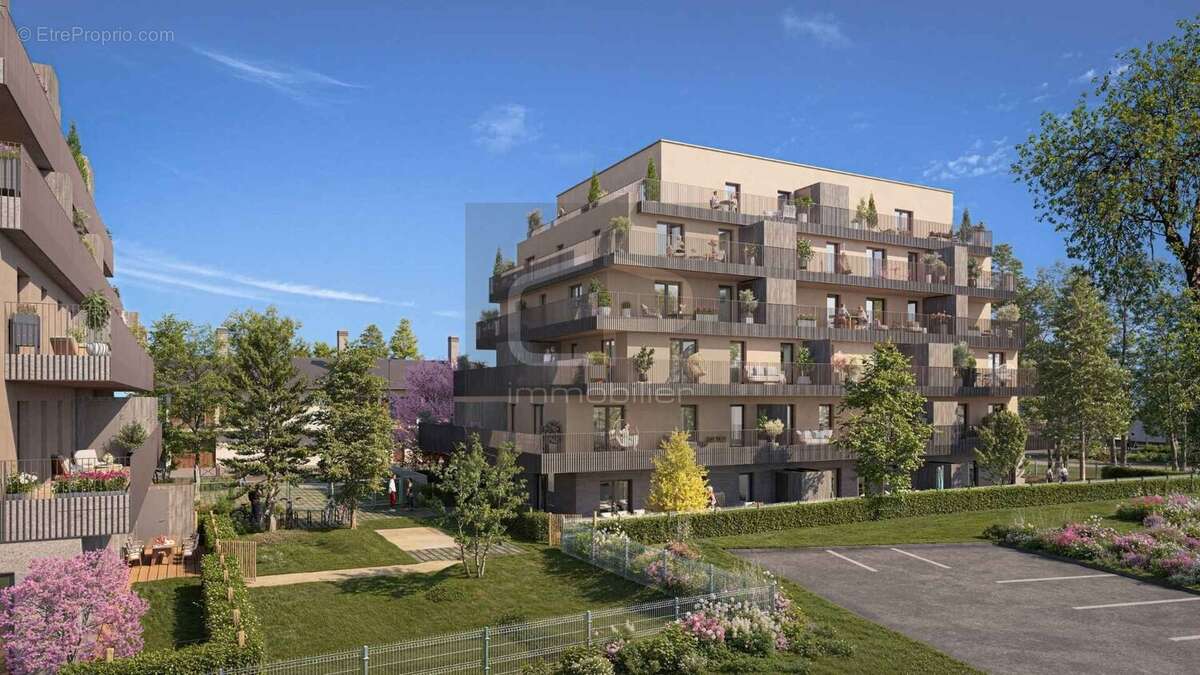 Appartement T3 neuf en attique  Terrasse exceptionnelle 47 m²  Annecy - photo 2