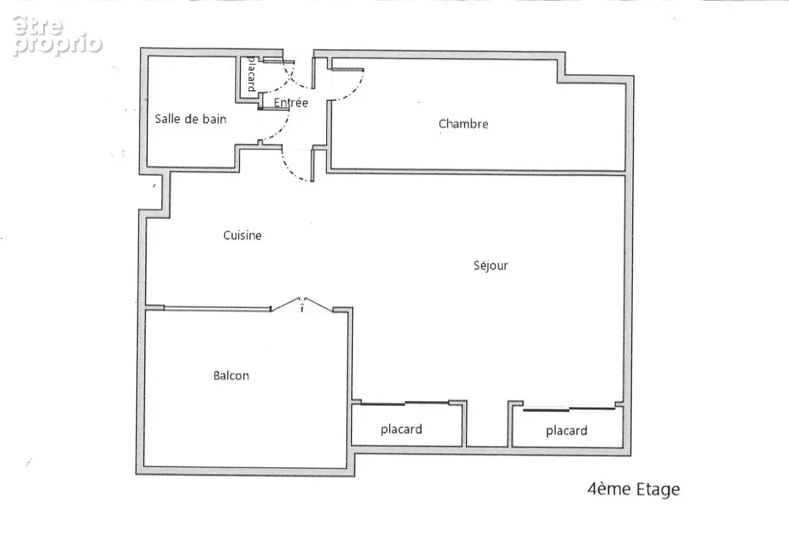 Appartement T2 de 41 m2 avec balcon de 7,50 m2   Vendu meublé - photo 11