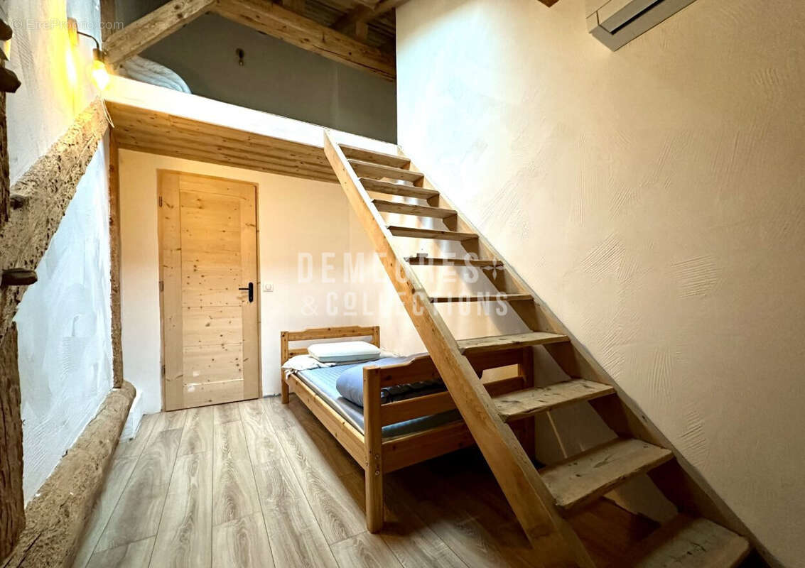 Chambre avec mezzanine - Maison à MACOT-LA-PLAGNE