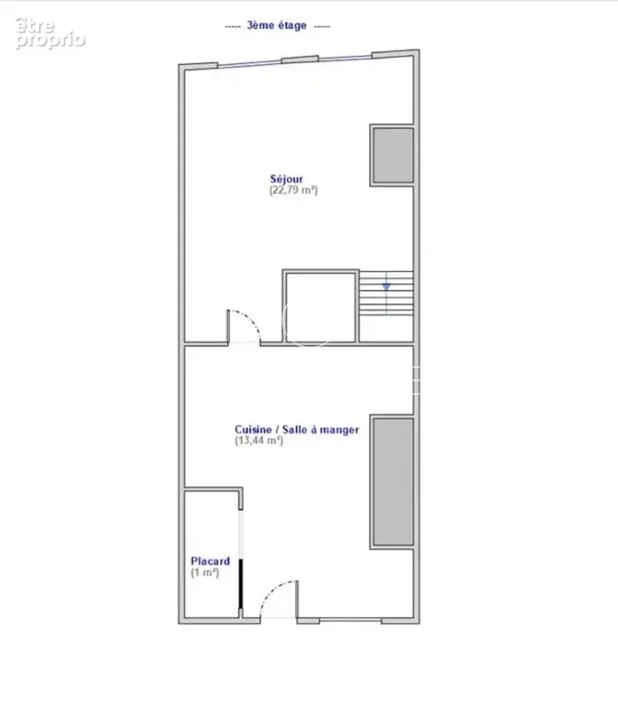 Claire C' COUP DE COEUR - 3 pièces en duplex avec vue dégagée plein Sud. - photo 10