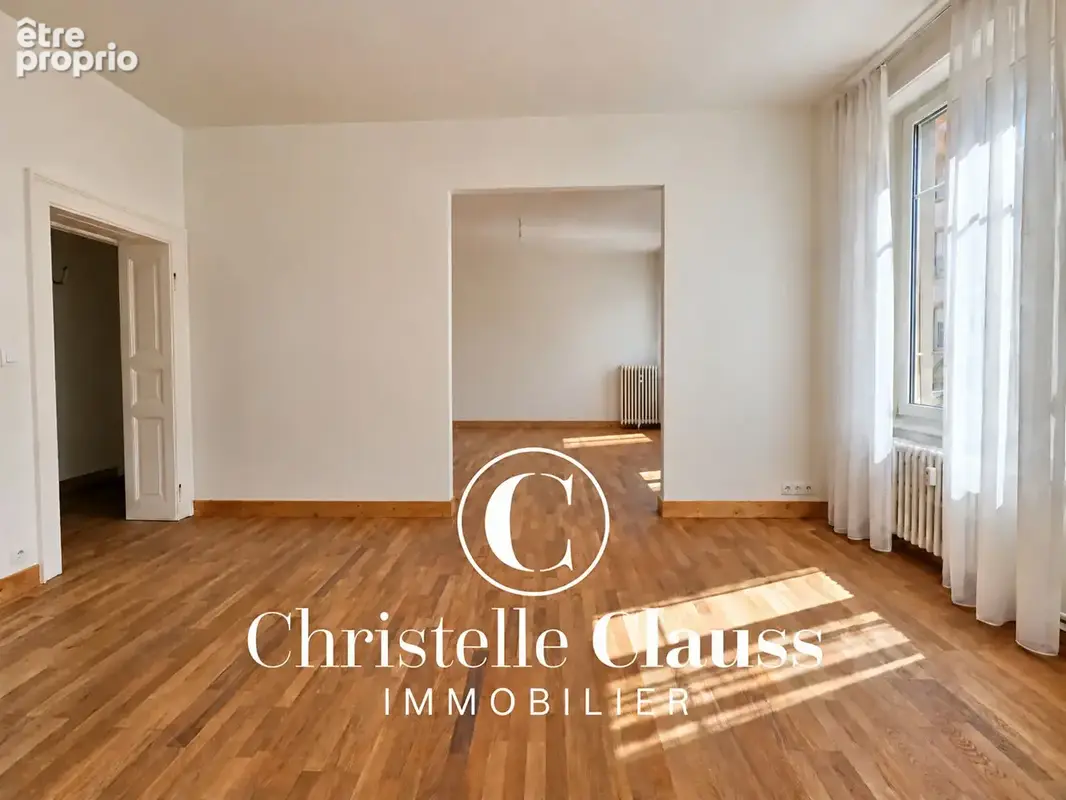 STRASBOURG - ORANGERIE  115 m², trois chambres et balcon plein sud - photo 4