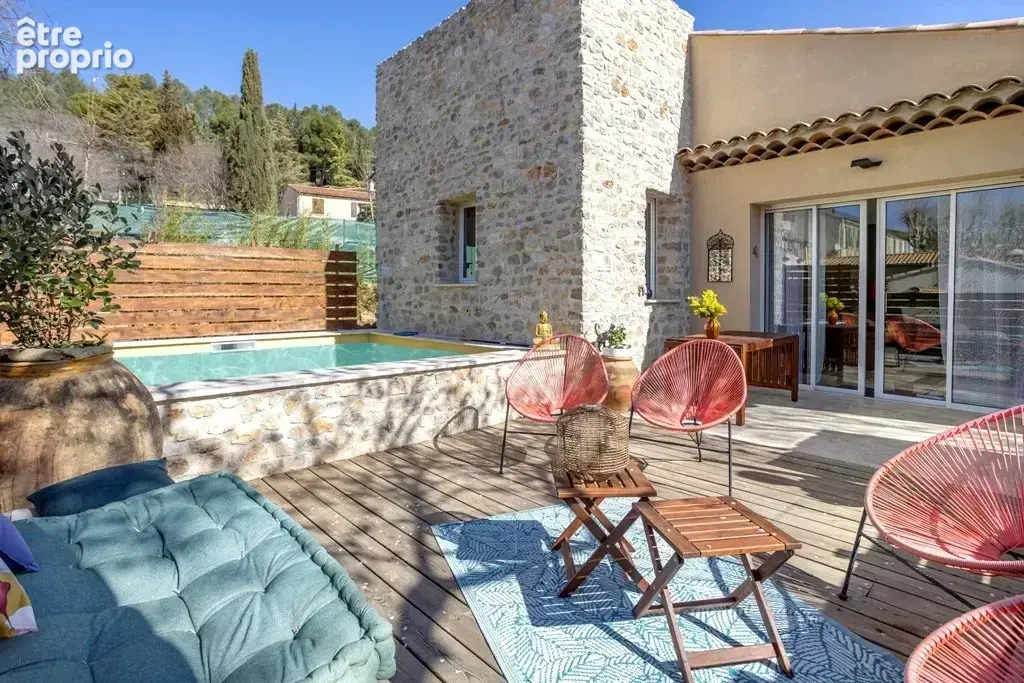 MONTFORT SUR ARGENS - Villa 2021 3 CH piscine garage et remise - photo 3