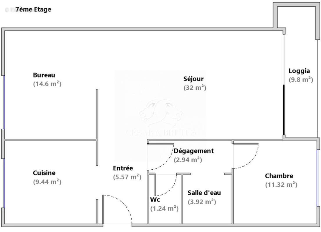 Appartement à CALUIRE-ET-CUIRE