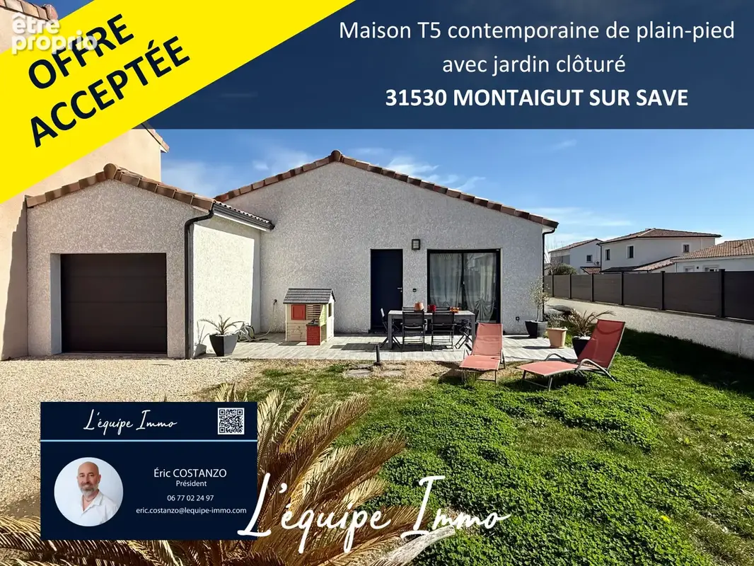 Maison à MONTAIGUT-SUR-SAVE