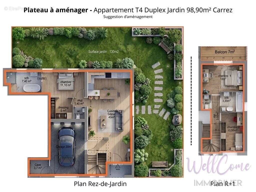 Appartement à GRESY-SUR-AIX
