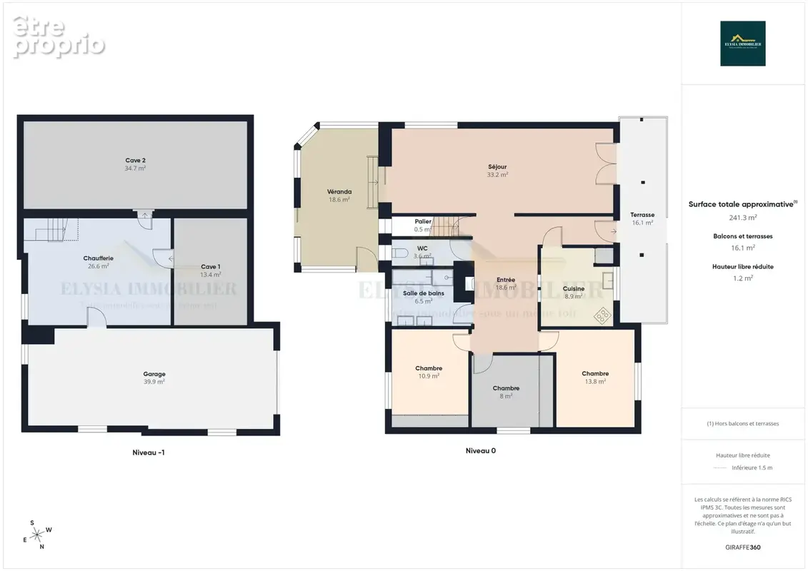 Maison 6 pièces 128 m2 Courcelles-Chaussy Landonvillers 57530 - photo 24