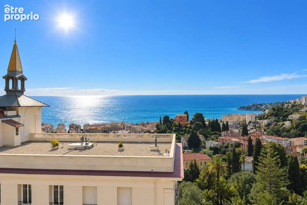 Riviera Palace - Dernier étage, 3 pièces avec balcon et vue mer panoramique - photo 2
