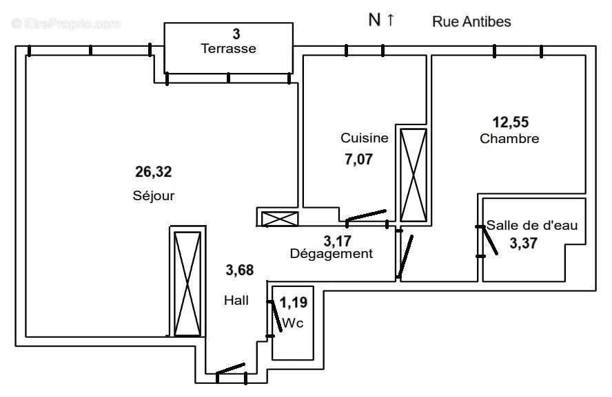 Appartement à CANNES