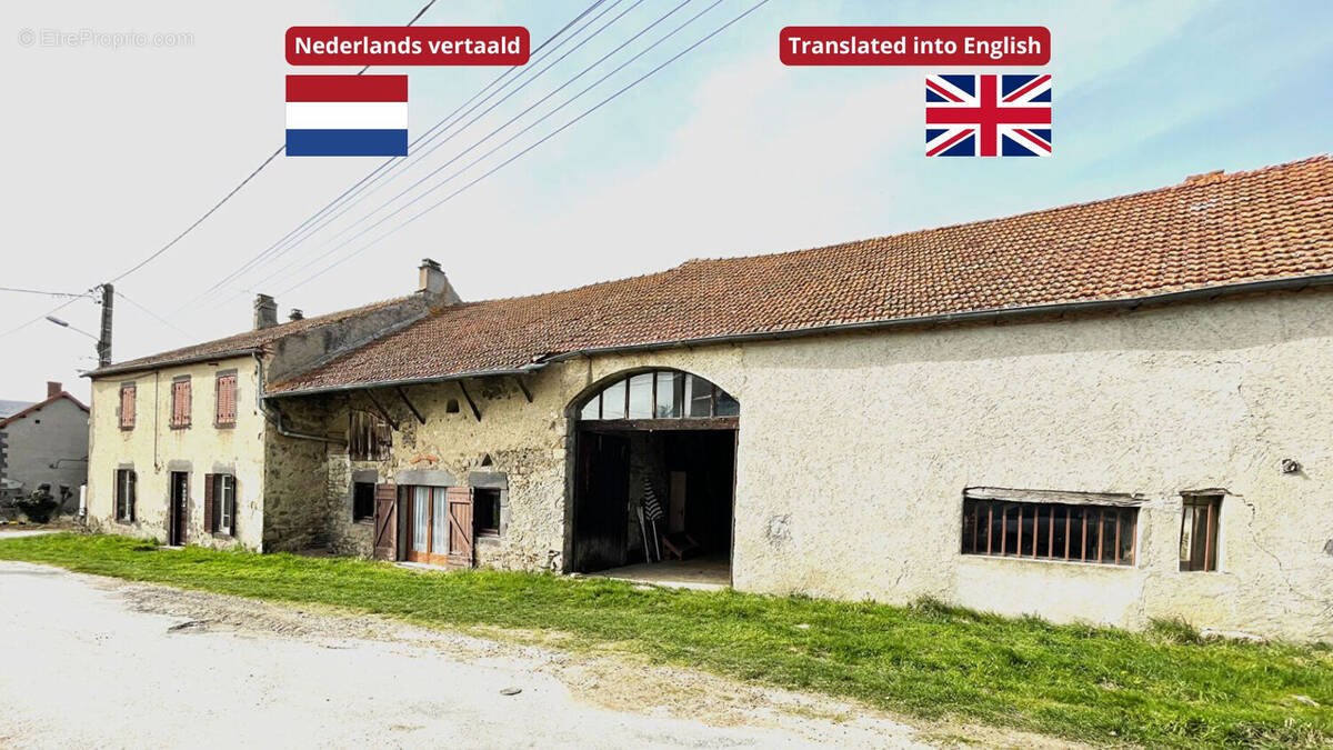 Maison à CHARBONNIERES-LES-VIEILLES