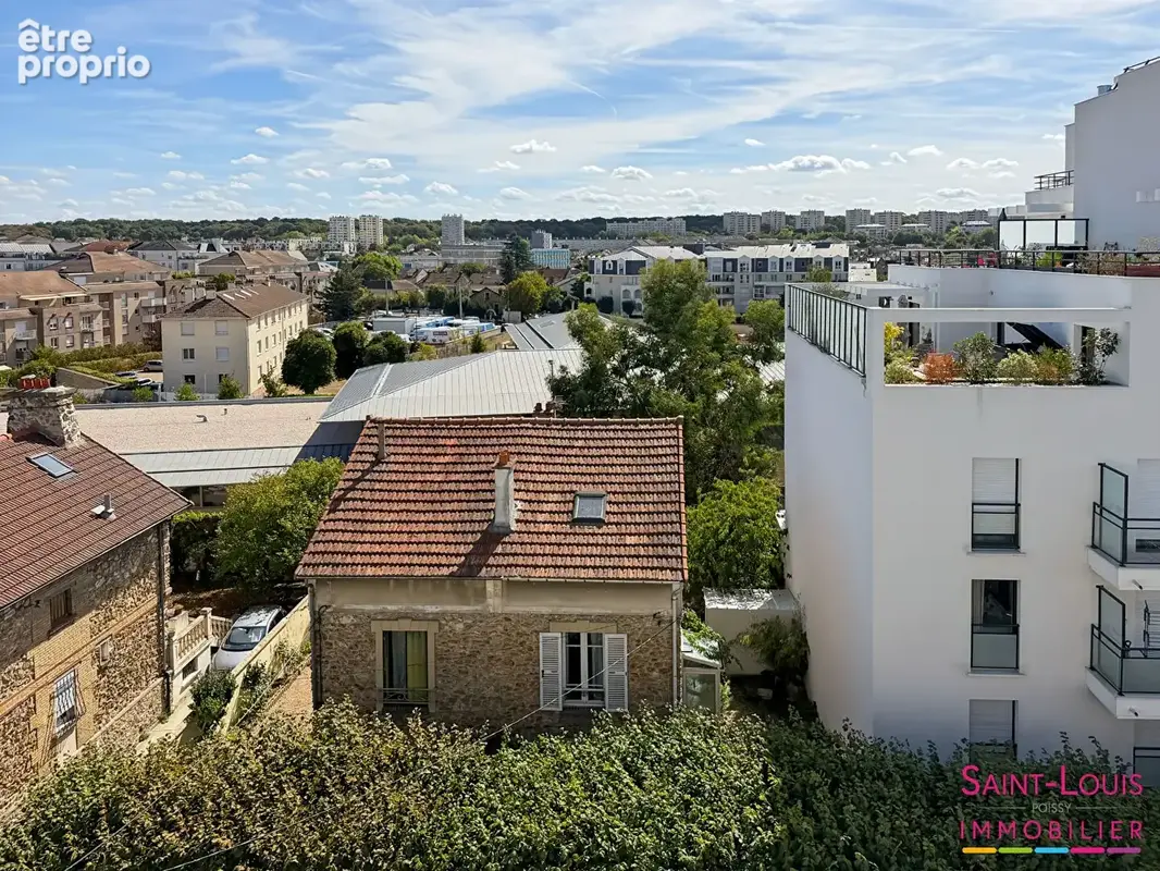 Poissy À 5 min de la gare RER,: superbe 2P de 49 m² en dernier étage avec terrasse et parking - photo 7