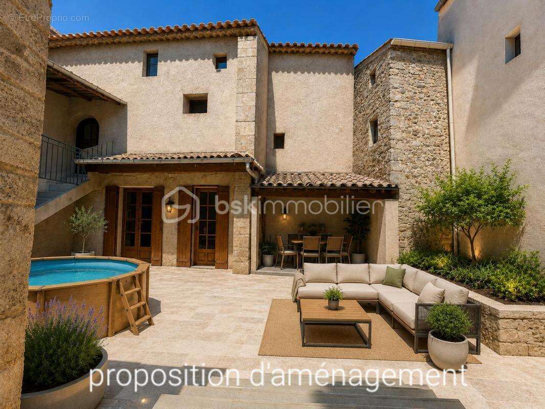 Authentique maison de village avec terrasse, jardin et garage - photo 3