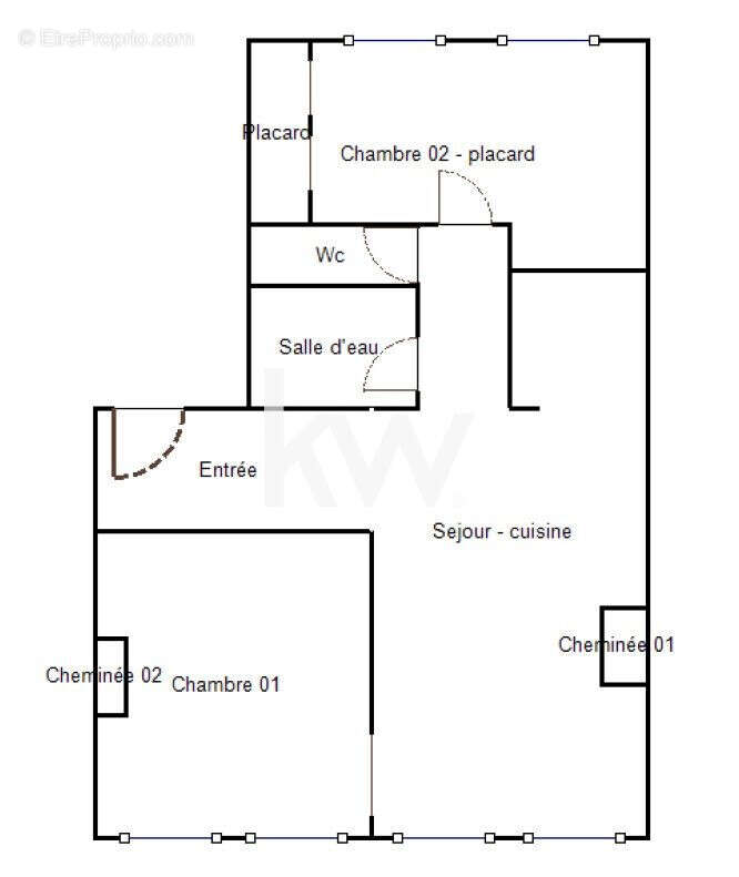 Appartement 61 m² à Saint-Etienne  - photo 7