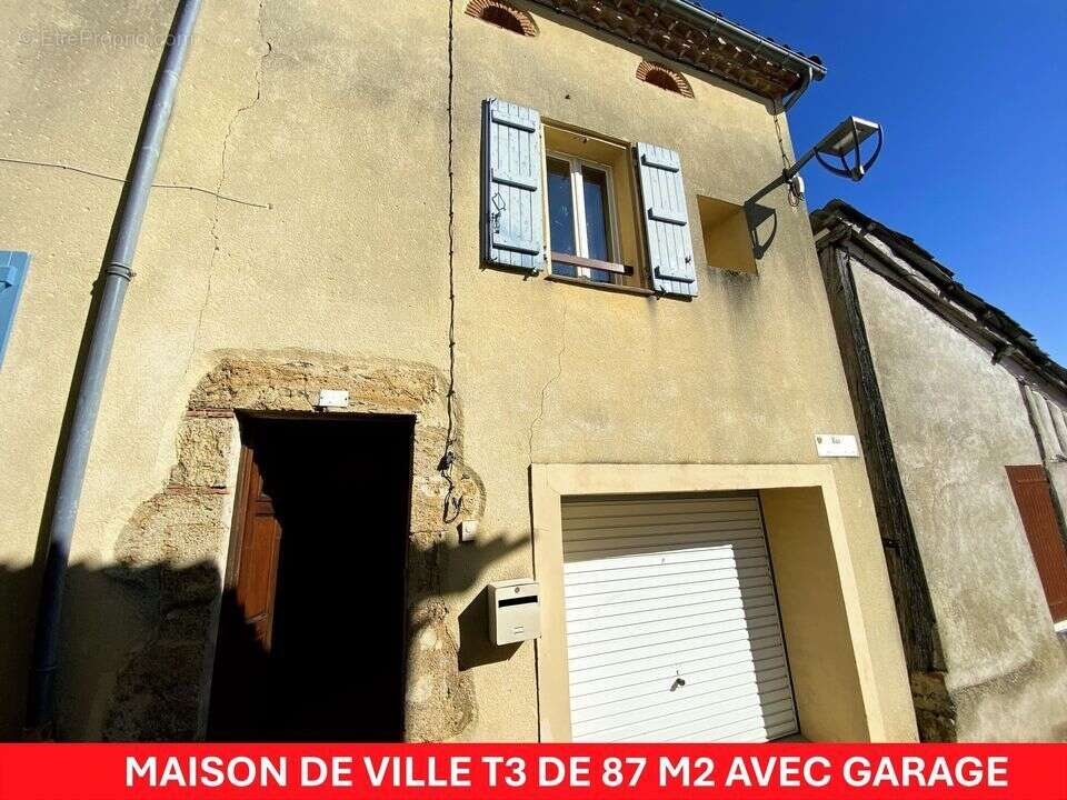 #maison #t3 #garage #gers #pascher #cazaubon  - Maison à CAZAUBON