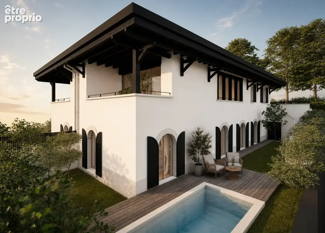 Villa neuve t5 — 151,75 m² — jardin & terrasses — saint-jean-de-luz sainte-barbe - photo 2
