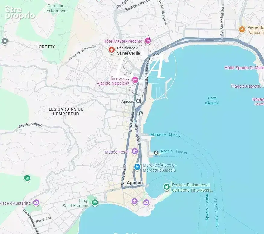 Ajaccio – t2 36 m² climatisé – terrasse – aperçu mer - photo 11