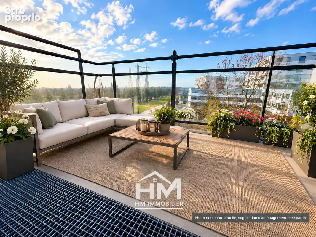 Rue Étienne Dolet  Exclusivité — Appartement en dernier étage avec balcon - photo 5