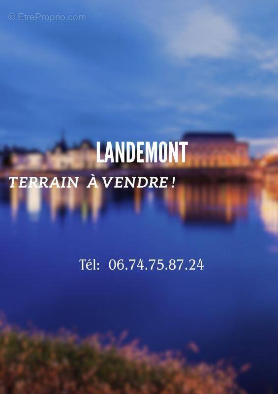 Terrain à LANDEMONT