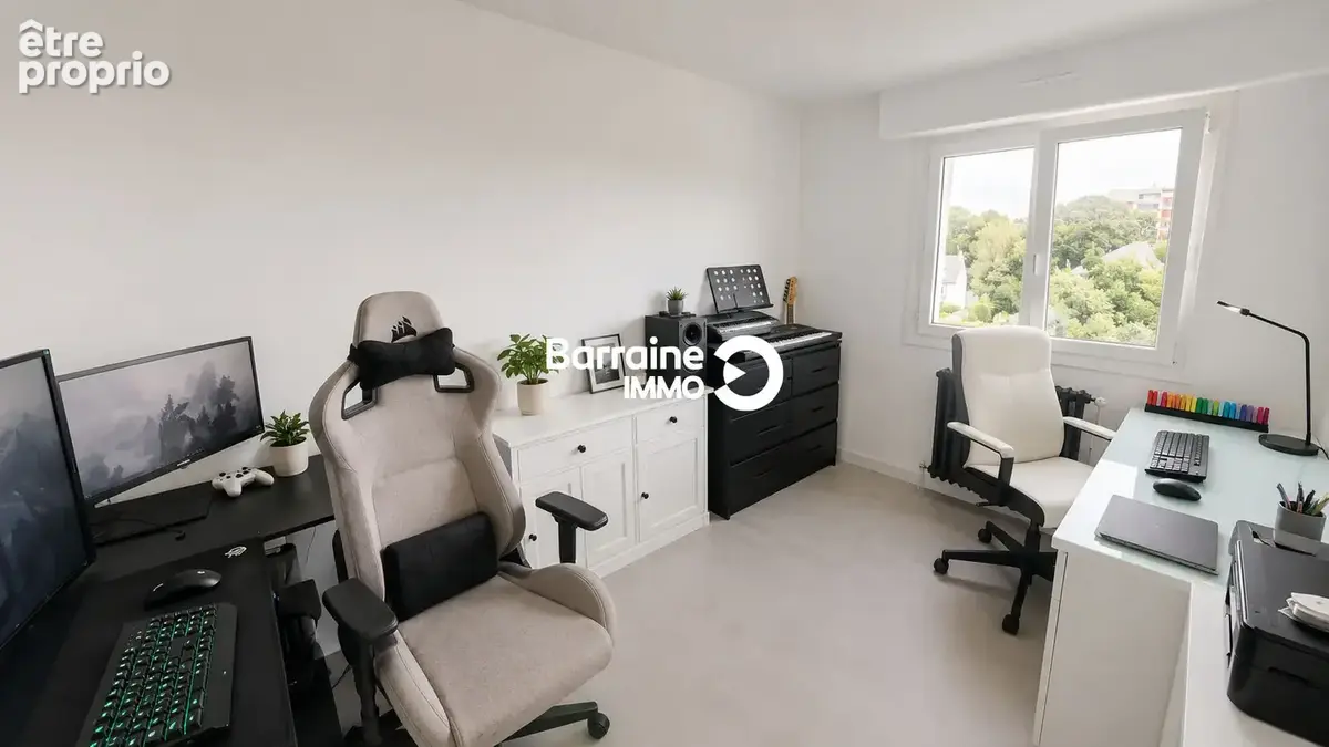 Lorient le rouho - appartement t5 de 95m² en dernier etage avec balcon et garage - photo 20