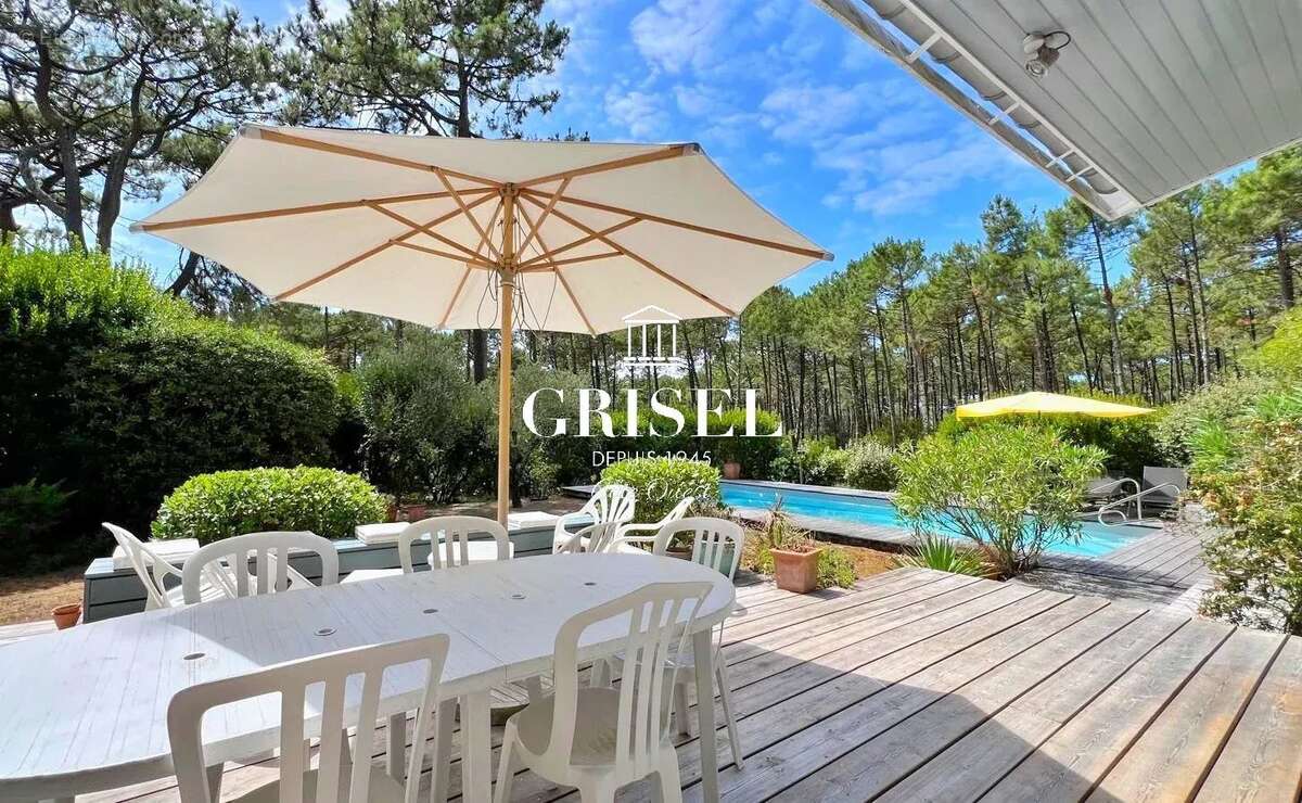 Cap-ferret – élégante villa avec piscine dans un écrin de verdure - photo 9